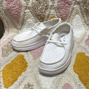 Hey Dude Wendy Rise Eyelet shoes